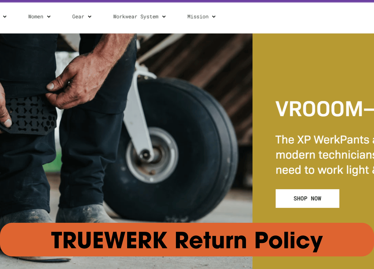 TRUEWERK Return Policy