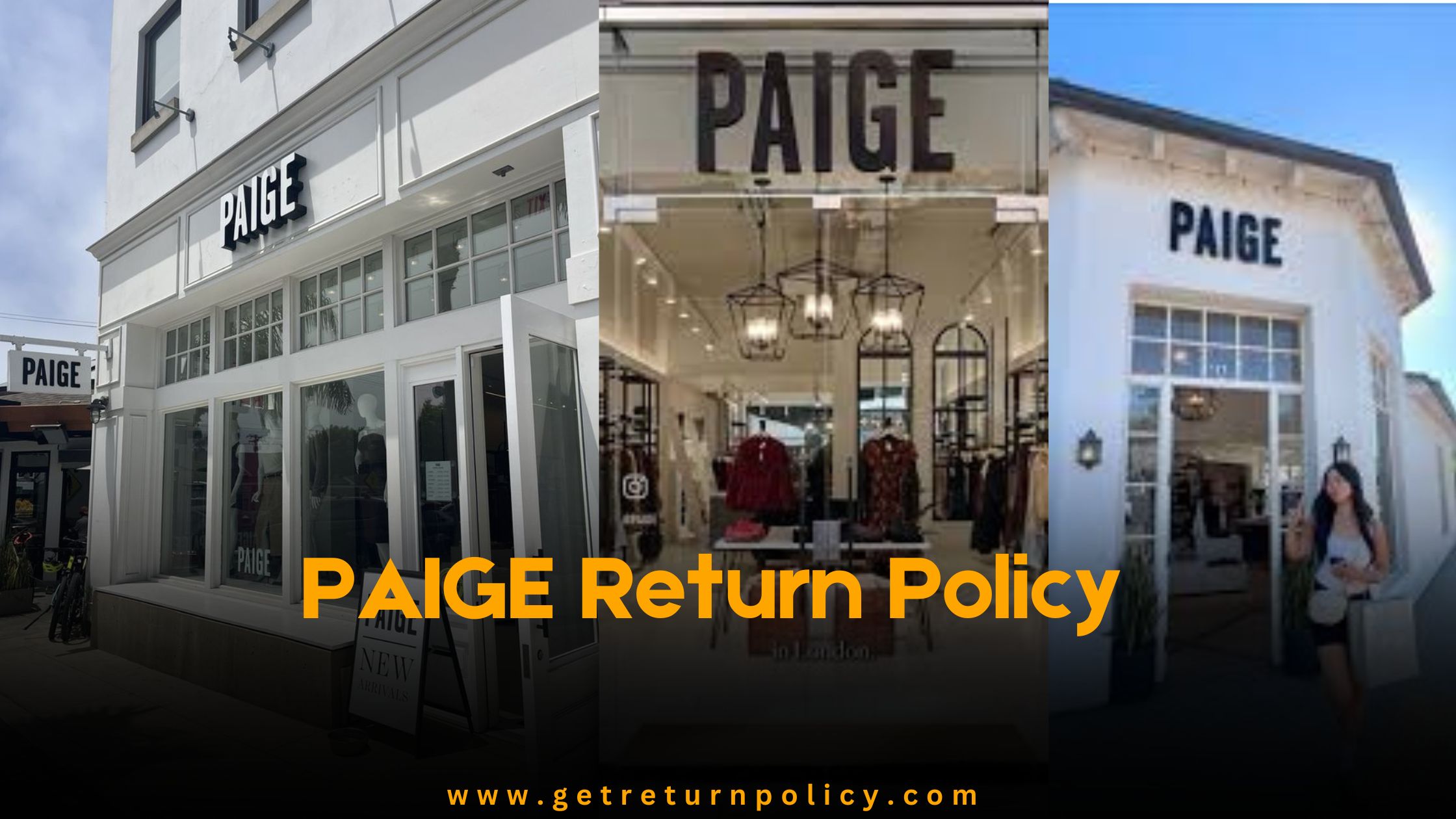 Paige Return policy